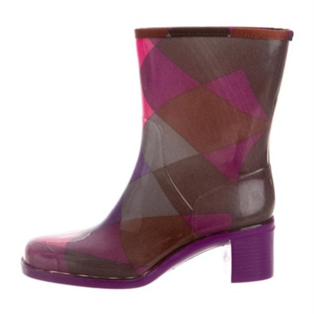 Caledonia Argyle Rubber Rain Boots